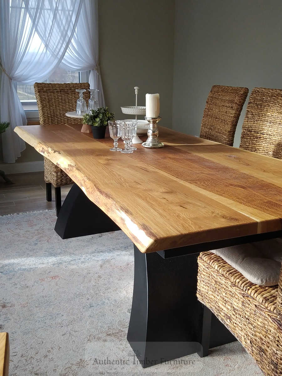 Custom-Made Wood Dining Tables