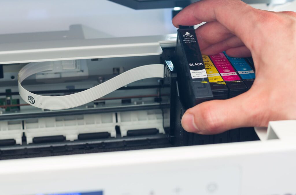The most efficient way how to put ink in a hp printer